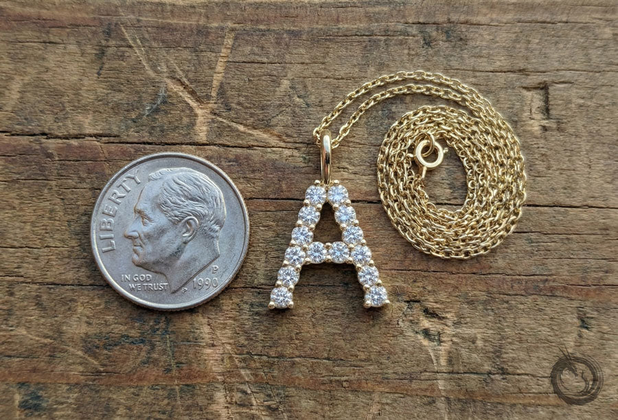 Celestia Monogram Pendant