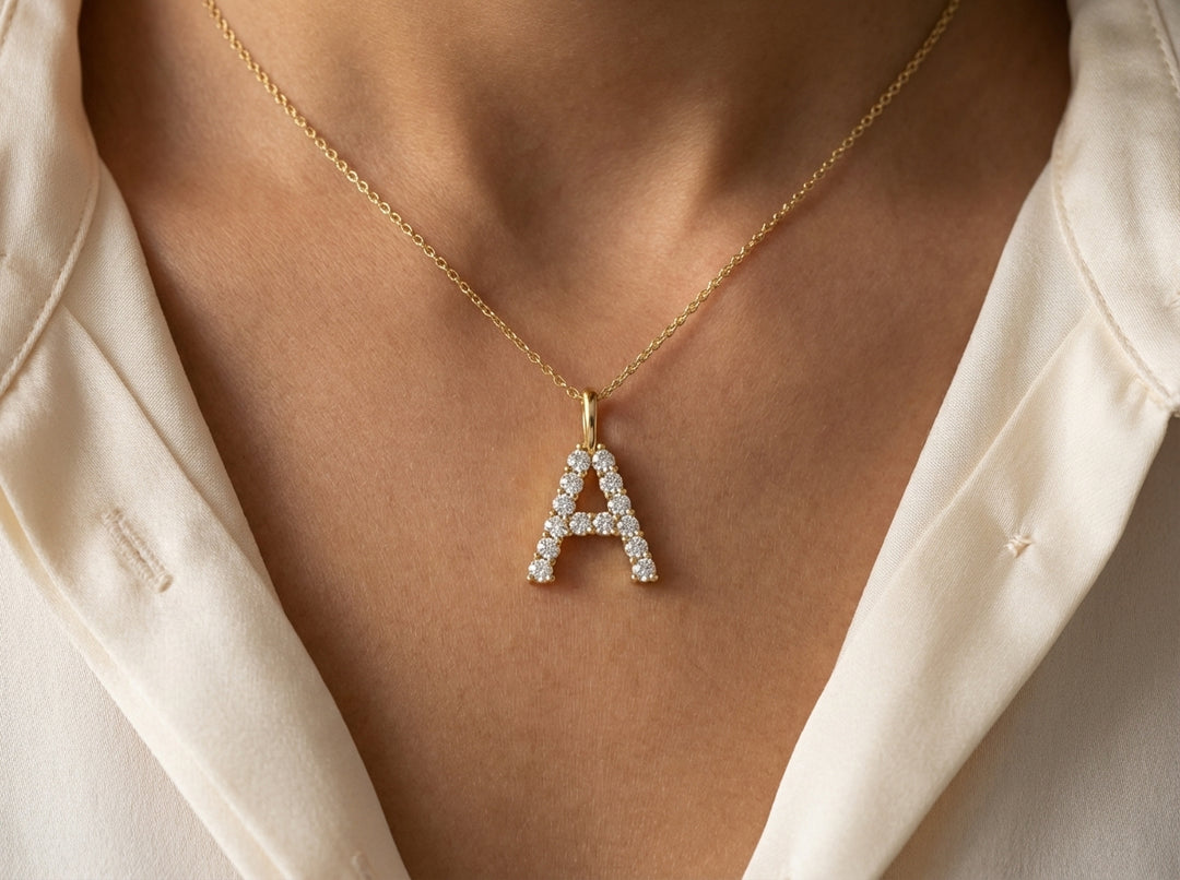 Celestia Monogram Pendant