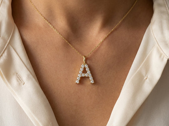 Celestia Monogram Pendant