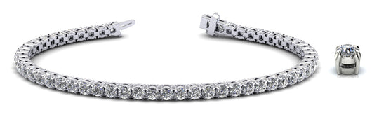 The Brynja - Claw set Diamond Tennis Bracelet