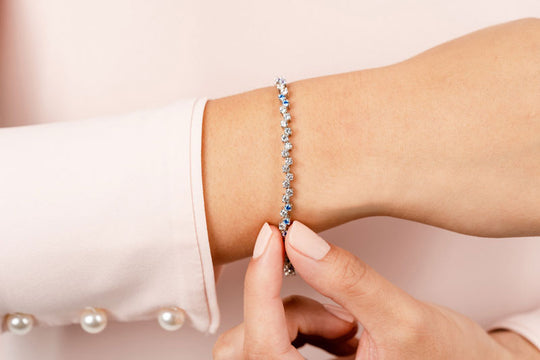 The Sigrayne - Staggered Diamond Bracelet