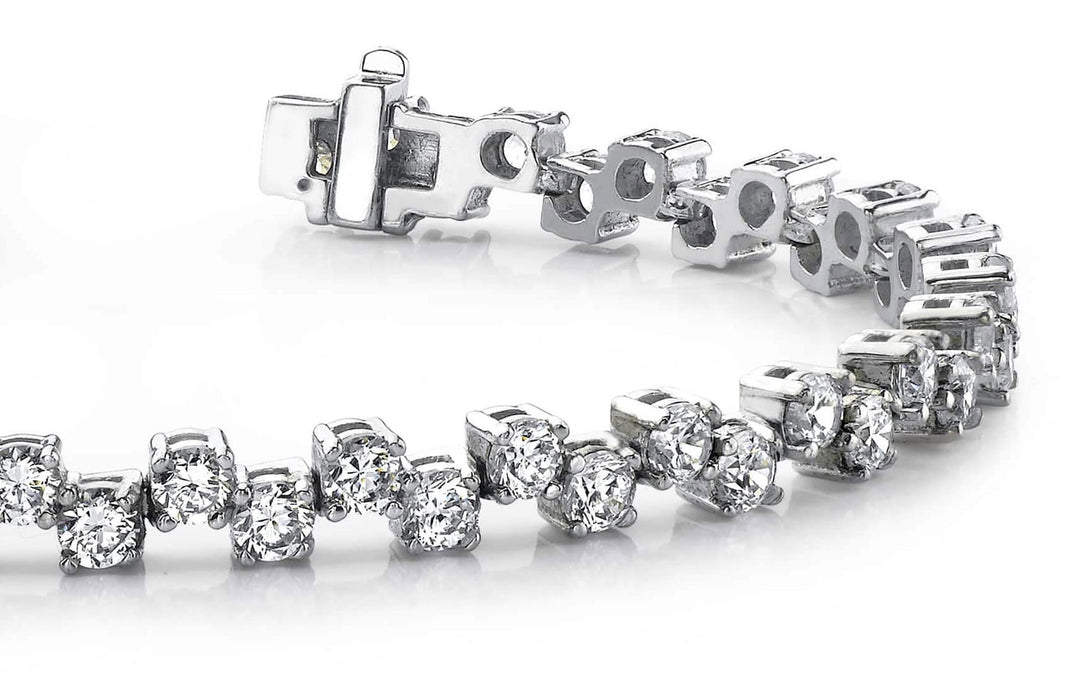 The Sigrayne - Staggered Diamond Bracelet