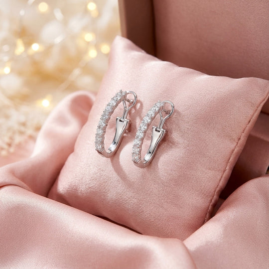The Idrisyn Hoops - Diamond Hoops