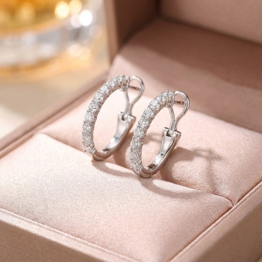 The Idrisyn Hoops - Diamond Hoops