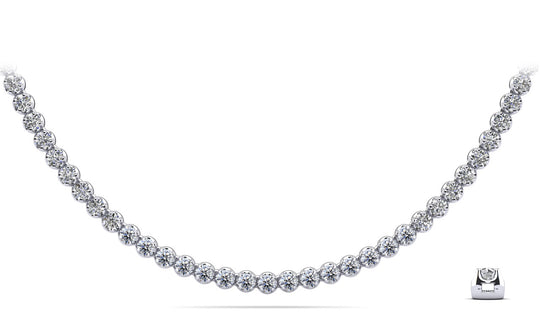 The Valkyrie "Cupcake" -  Riviera Cupcake Diamond Necklace