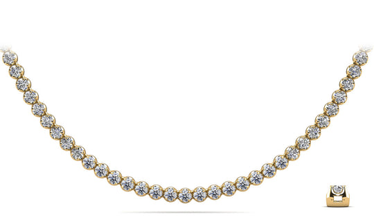 The Valkyrie "Cupcake" -  Riviera Cupcake Diamond Necklace