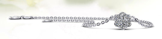 The Sigrun Bloom -  Diamond Pendant