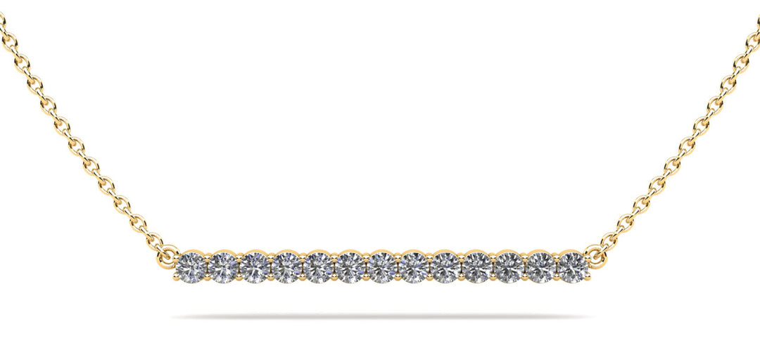 The Yrsa Fireline-  Diamond Pendant