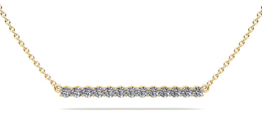 The Yrsa Fireline-  Diamond Pendant