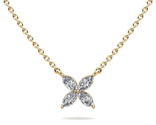 The Elindra Crosswind -  Diamond Pendant