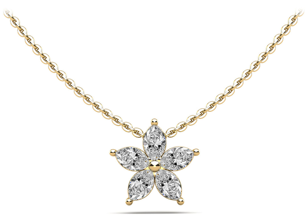 The Astrid Dawnstar -  Diamond Pendant