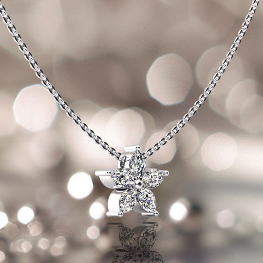 The Astrid Dawnstar -  Diamond Pendant