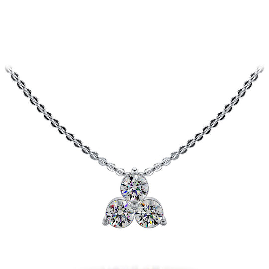 The Eydis Trinity  -  Diamond Pendant