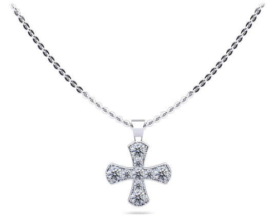 The Brynhild Sigil  -  Diamond Pendant