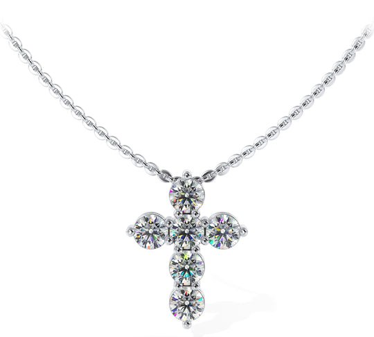 The Solveig Dawncross  -  Diamond Pendant