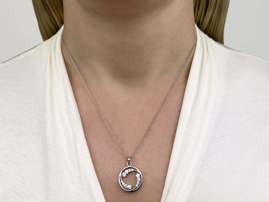 The Valdis Tear -  Diamond Pendant