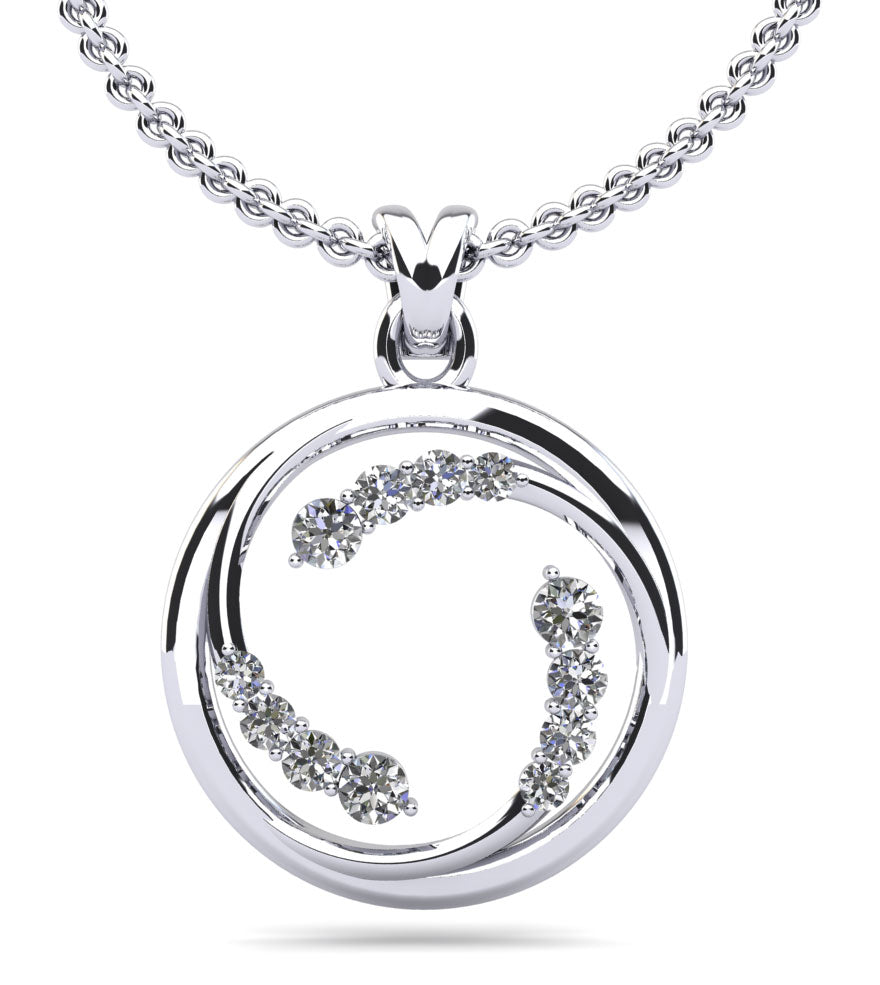 The Valdis Tear -  Diamond Pendant