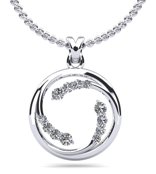 The Valdis Tear -  Diamond Pendant