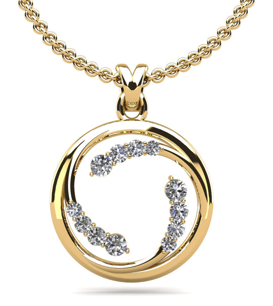 The Valdis Tear -  Diamond Pendant