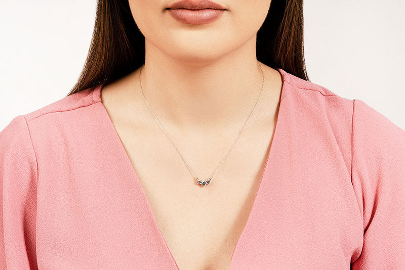 The Thrysa Trinity-  Diamond Pendant
