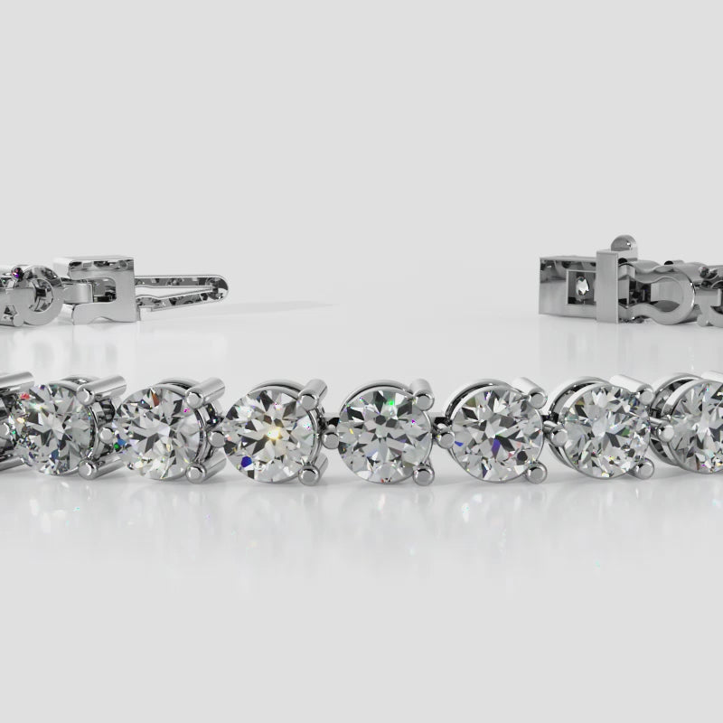 The Timeless 3-Prong Tennis Bracelet
