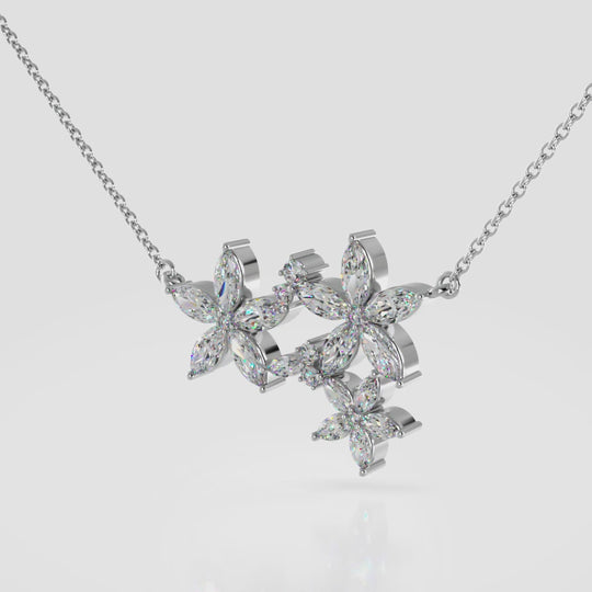 The Skadhi Starfall -  Diamond Pendant
