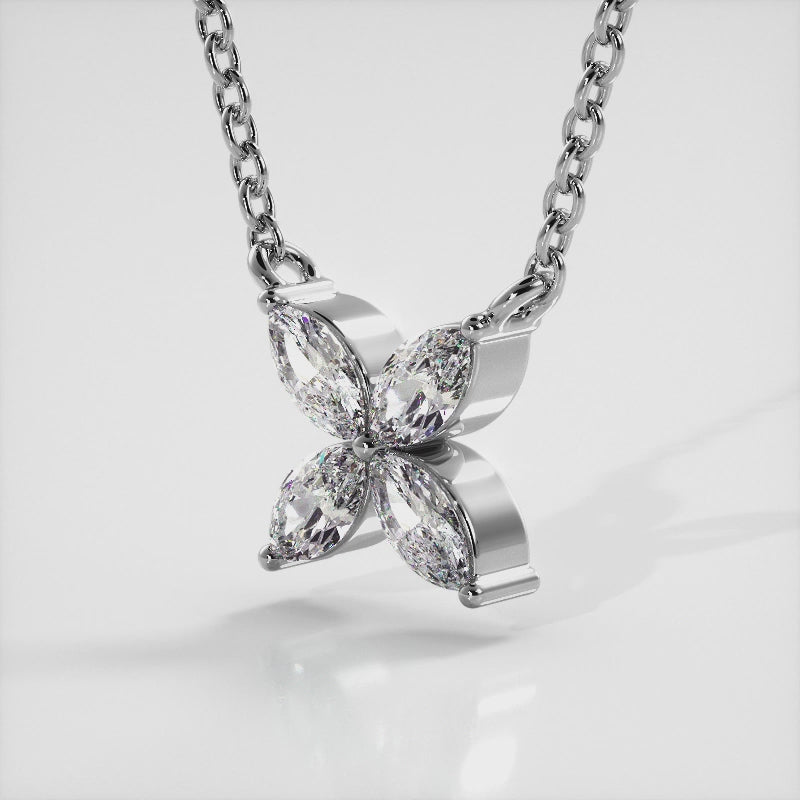 The Elindra Crosswind -  Diamond Pendant