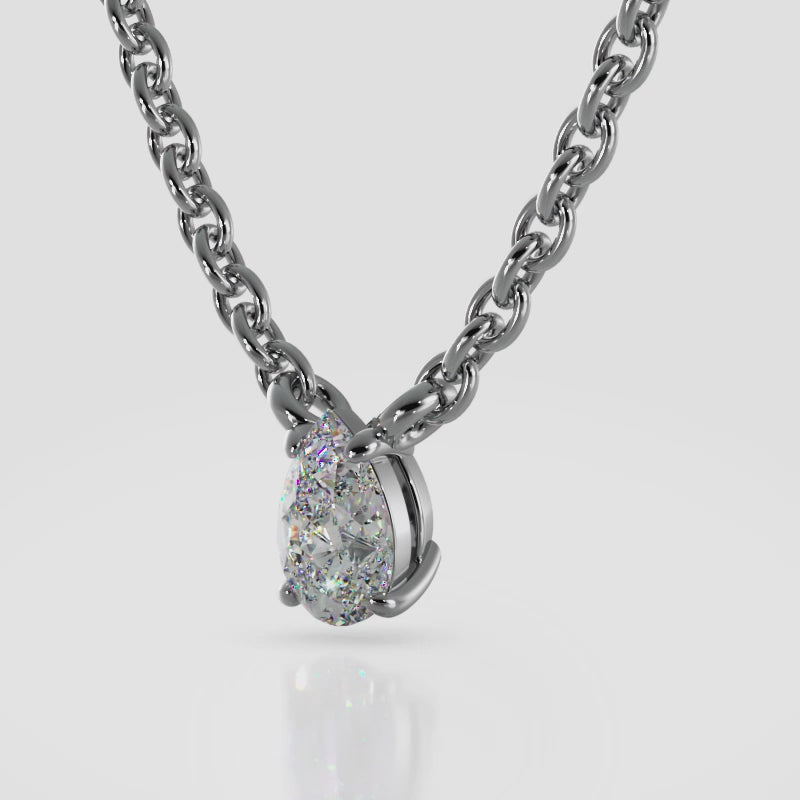 The Kaela Skytear -  Diamond Pendant
