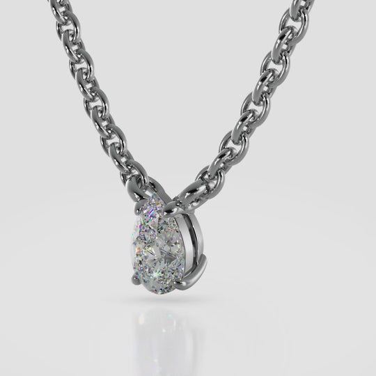 The Kaela Skytear -  Diamond Pendant