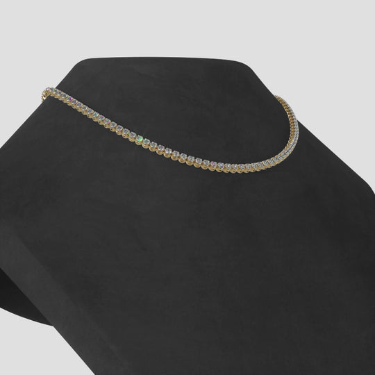 The Valkyrie "Cupcake" -  Riviera Cupcake Diamond Necklace