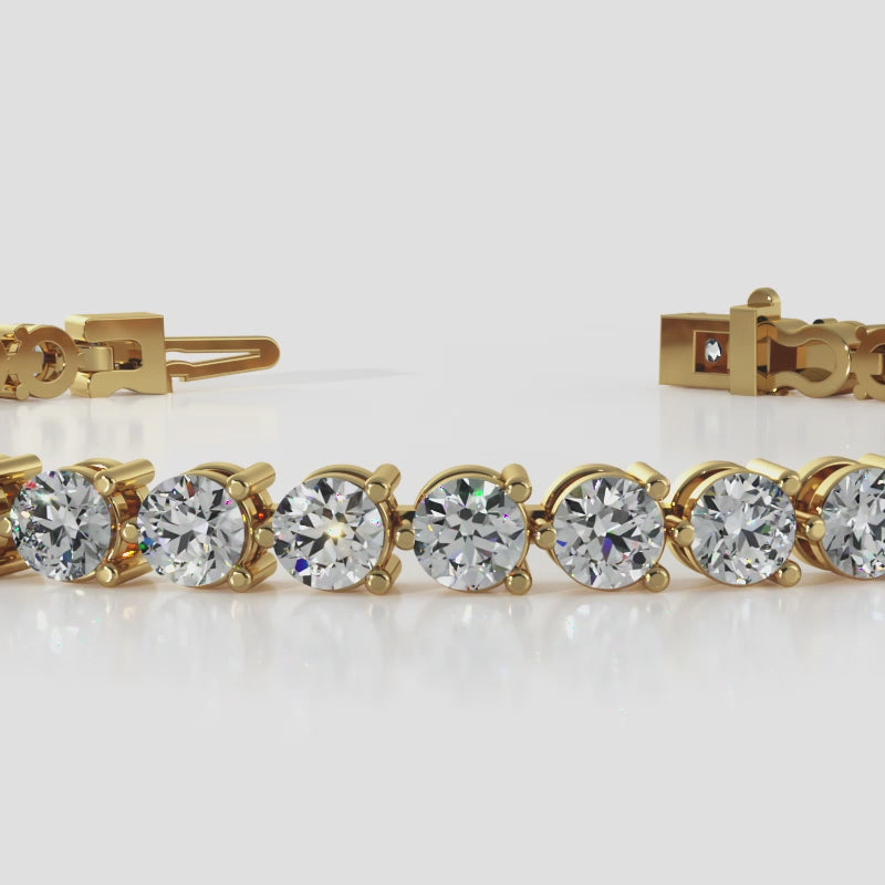 The Timeless 3-Prong Tennis Bracelet