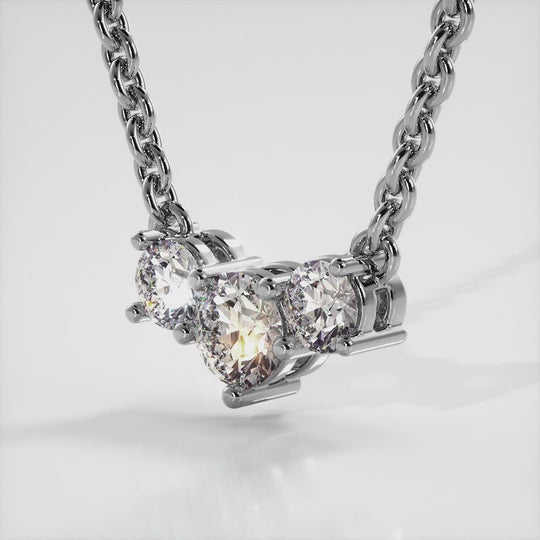 The Thrysa Trinity-  Diamond Pendant