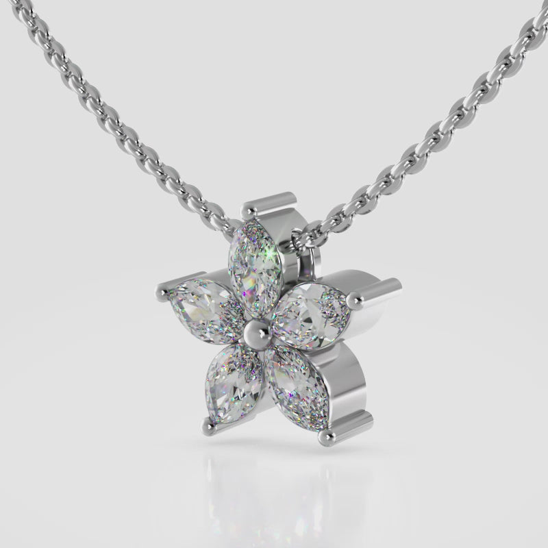 The Astrid Dawnstar -  Diamond Pendant