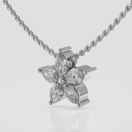 The Astrid Dawnstar -  Diamond Pendant